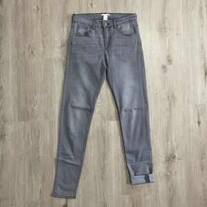 H&M GREY SKINNY JEANS